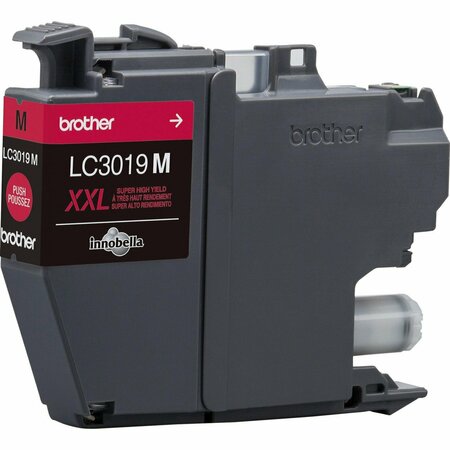 BROTHER INTERNATIONAL Super High Yield Mgn Ink Crtrd LC3019M